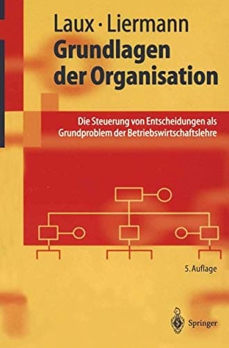 Grundlagen der Organisation die Steuerung von Entscheidungen als Grundproblem der Betriebswirtschaftslehre