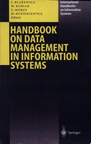 Handbook on Data Management in Information Systems