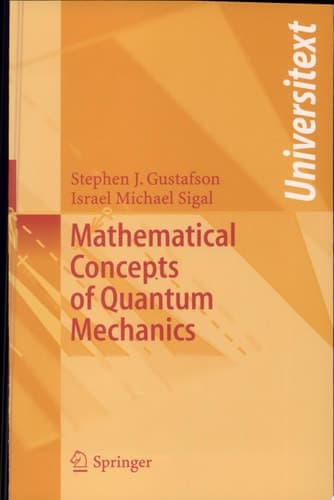 Mathematical Concepts of Quantum Mechanics