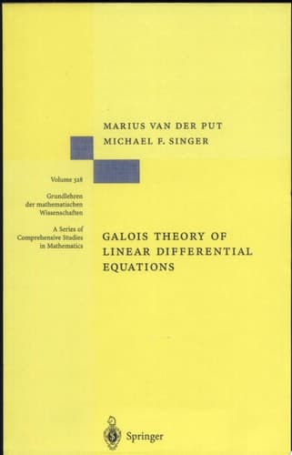 Galois Theory of Linear Differential Equations