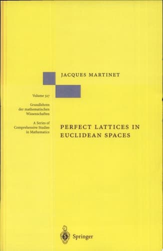 Perfect Lattices in Euclidean Spaces