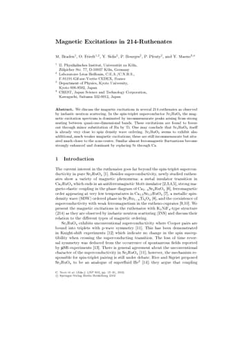 Ruthenate and Rutheno-Cuprate Materials Unconventional Superconductivity, Magnetism and Quantum Phase Transitions