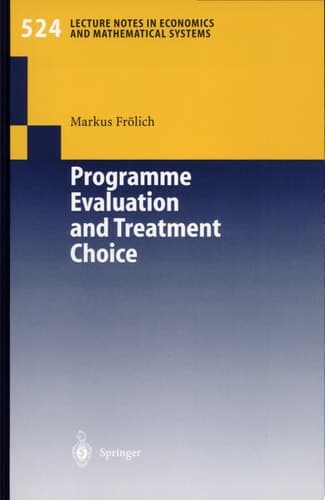 Programme Evaluation and Treatment Choice