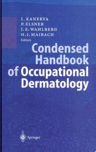 Condensed Handbook of Occupational Dermatology