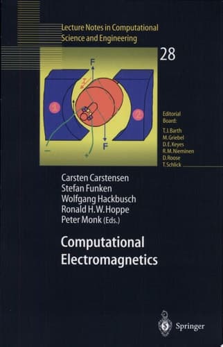 Computational Electromagnetics Proceedings of the Gamm Workshop on Computational Electromagnetics, Kiel, Germany, January 26-28, 2001