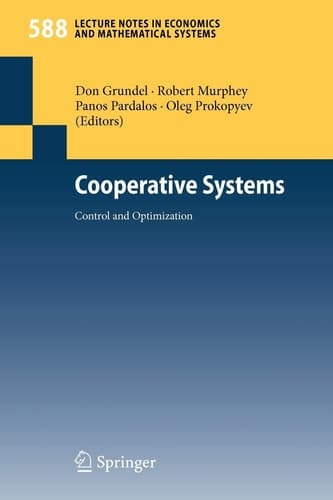 Cooperative Systems Control and Optimization