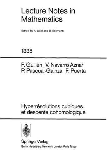 Hyperresolutions cubiques et descente cohomologique
