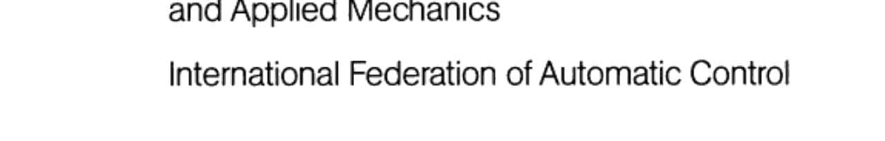 Dynamics of Controlled Mechanical Systems IUTAM/IFAC Symposium, Zurich, Switzerland, May 30–June 3, 1988
