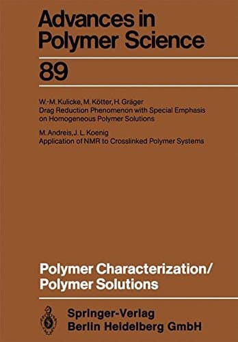 Polymer Characterization/Polymer Solutions