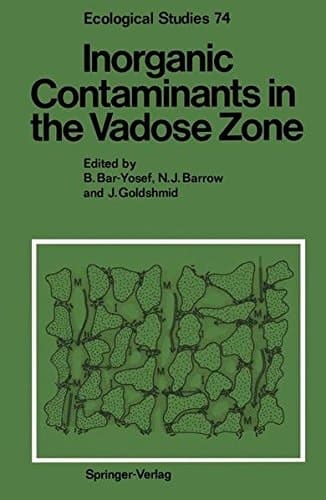 Inorganic Contaminants in the Vadose Zone (Ecological Studies)