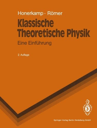 Klassische theoretische Physik eine Einführung