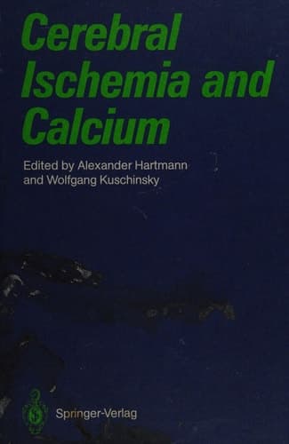 Cerebral Ischemia and Calcium