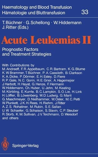 Acute Leukemias II Prognostic Factors and Treatment Strategies