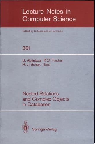 Nested Relations and Complex Objects in Databases