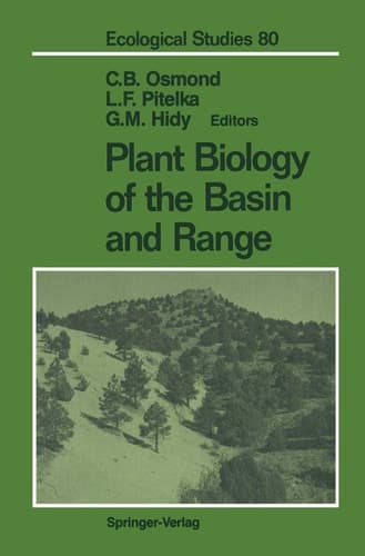 Plant Biology of the Basin and Range (Ecological Studies)