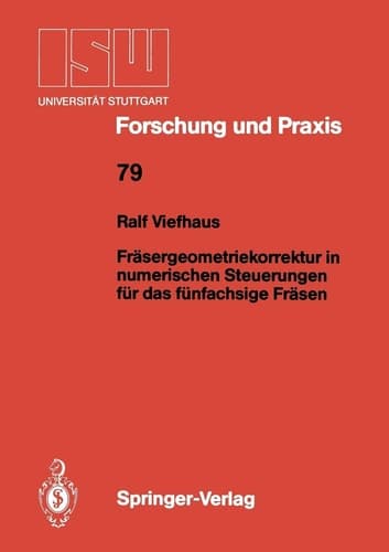 Fräsergeometriekorrektur in numerischen Steuerungen für das fünfachsige Fräsen