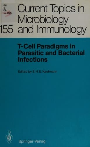 T-Cell Paradigms in Parasitic and Bacterial Infections