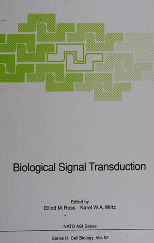 Biological Signal Transduction (Nato ASI Subseries H:)