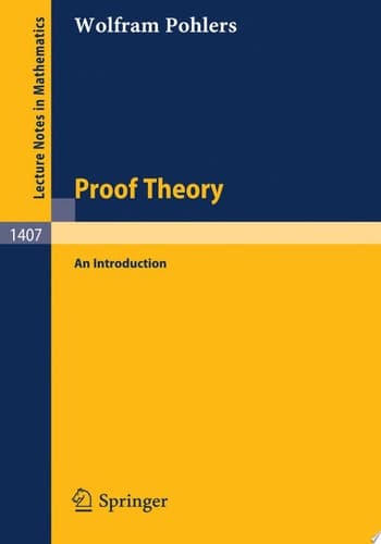 Proof Theory An Introduction