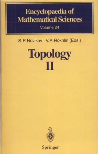 Topology II Homotopy and Homology. Classical Manifolds