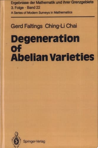 Degeneration of Abelian Varieties