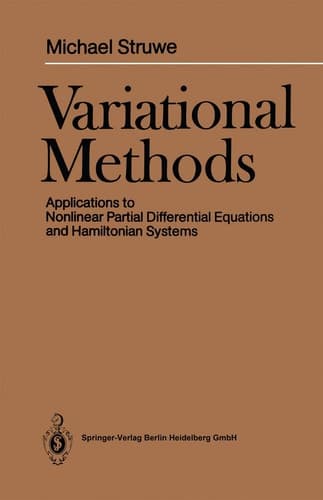 Variational Methods Applications to Nonlinear Partial Differential Equations and Hamiltonian Systems