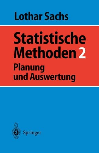 Statistische Methoden 2 Planung und Auswertung