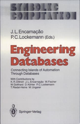 Engineering Databases Connecting Islands of Automation Through Databases