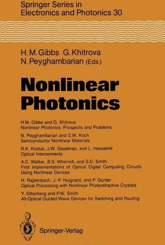 Nonlinear Photonics (Springer Series in Electronics and Photonics)