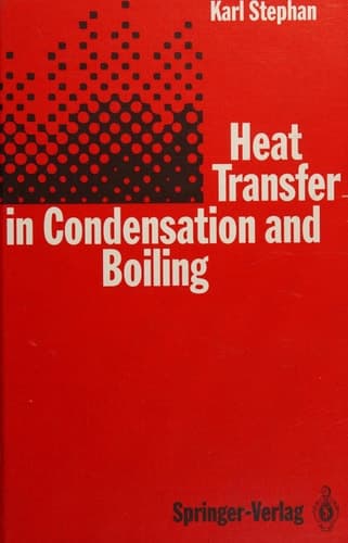 Heat Transfer in Condensation and Boiling