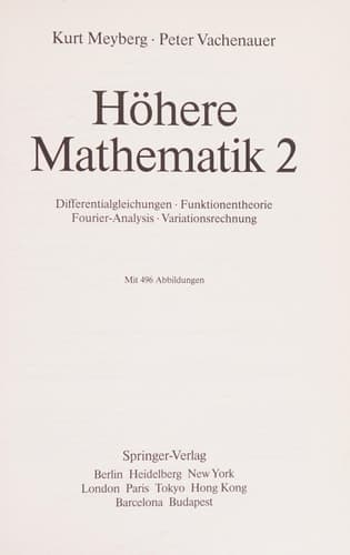 Höhere Mathematik