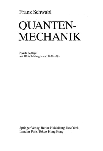 Quantenmechanik