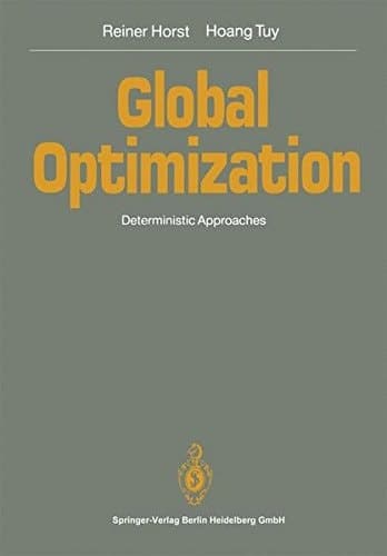 Global optimization: Deterministic approaches