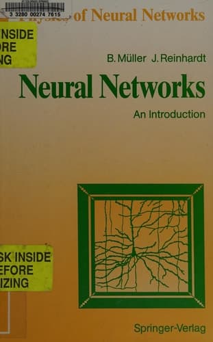 Neural Networks: An Introduction (Physics of Neural Networks)