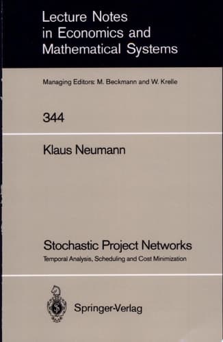 Stochastic Project Networks Temporal Analysis, Scheduling and Cost Minimization