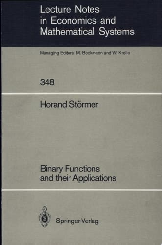 Binary Functions and their Applications