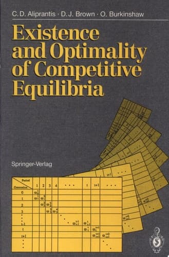 Existence and Optimality of Competitive Equilibria With 38 Figures