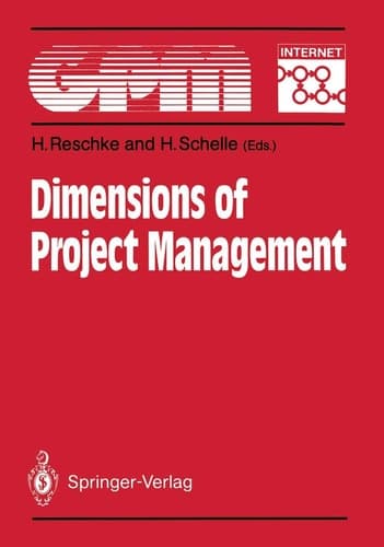 Dimensions of Project Management: Fundamentals, Techniques, Organization, Applications