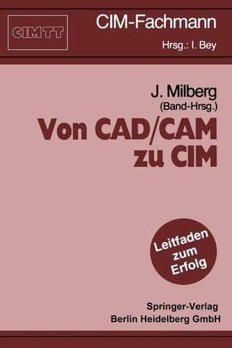 Von CAD/CAM zu CIM