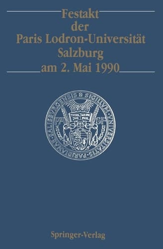 Festakt der Paris Lodron-Universität Salzburg am 2. Mai 1990
