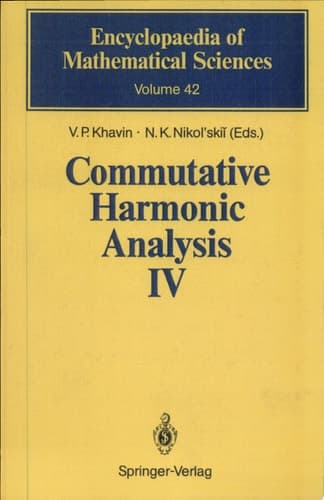 Commutative Harmonic Analysis IV Harmonic Analysis in IRn