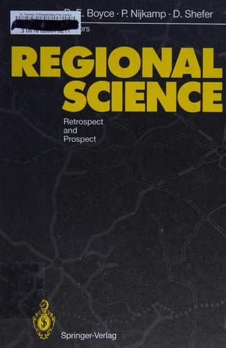 Regional Science: Retrospect and Prospect