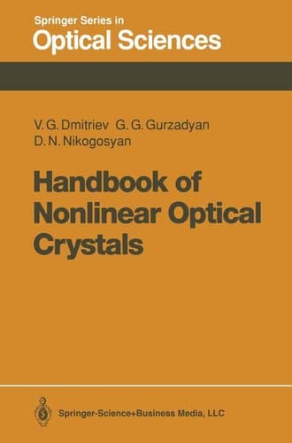Handbook of Nonlinear Optical Crystals