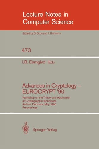 Advances in Cryptology Proceedings