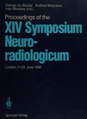 Proceedings of the XIV Symposium Neuroradiologicum London, 17–23 June 1990