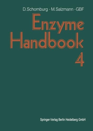 Enzyme Handbook 4 Class 3: Hydrolases
