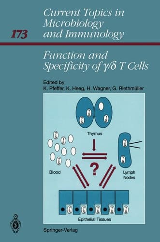 Function and Specificity of γ/δ T Cells International Workshop, Schloß Elmau, Bavaria, FRG October 14–16, 1990
