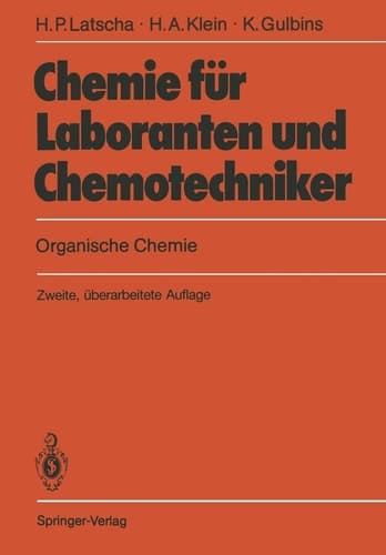 Chemie für Laboranten und Chemotechniker Organische Chemie