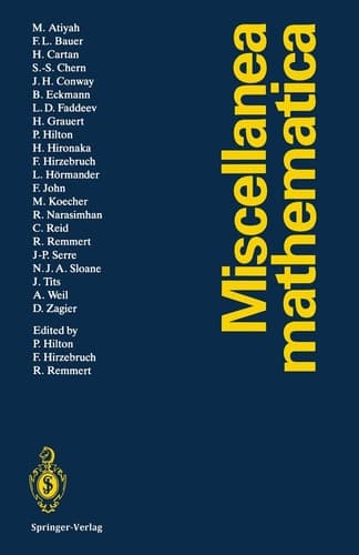 Miscellanea Mathematica (English, German and French Edition)
