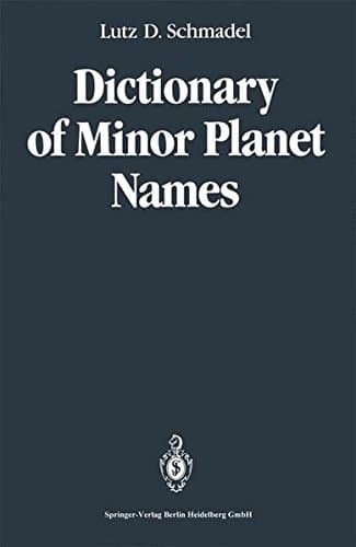 Dictionary of minor planet names